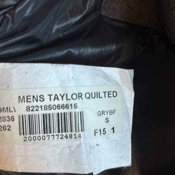 Mens Moose Knuckles Taylor Quilted Down Buffalo Plaid Coat Hoodie Small Like New - Picture 9 of 15